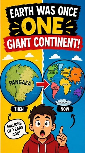 Earth Was Once One Giant Continent! | The Story of Pangaea Explained #earthorigins #earthchronicles