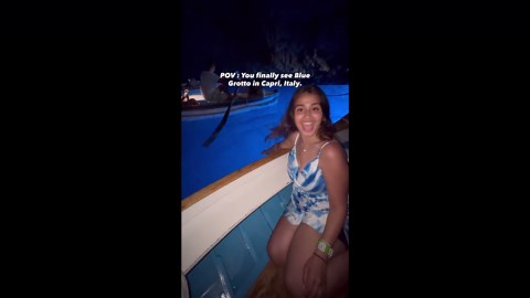 Blue grotto glows in viral travel clip — Traveler's Capri moment hits 7.3M views