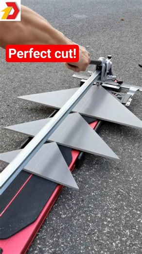 Nghệ Thuật Cắt Gạch Không Tiếng Ồn | The Art of Silent Tile Cutting #shorts