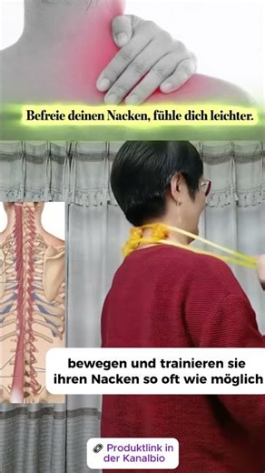 Relieve neck tension – feel lighter instantly! #health #german #relaxation #tcm