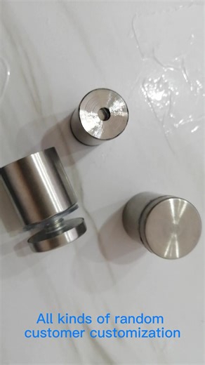 Stainless Steel Barrel Screw Glass Standoff Pin Acrylic Advertisement Fixing Screws Glass Standoff Screws