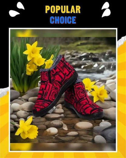 Tradition Boots - Indigenous Art Nylon Boots