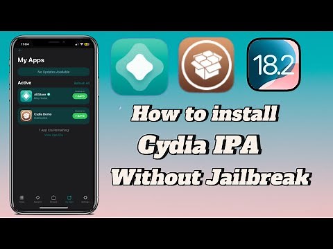 Cydia IPA: How to install Cydia IPA iPhone/iPad for iOS 18.2 - 16 without Jailbreak