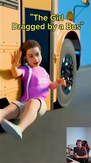 The Girl Dragged by a Bus #shortvideo #shots #shorts #short