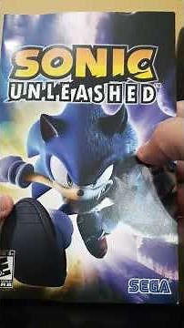 Sonic Unleashed Ps2 Unboxing