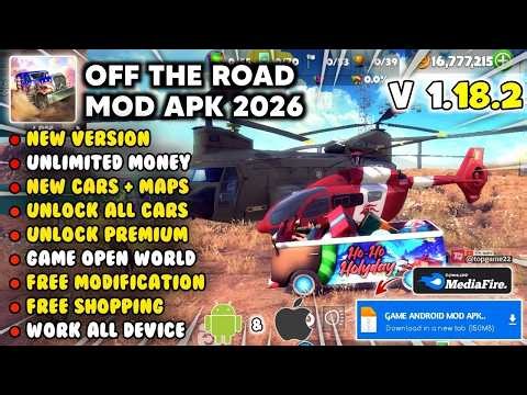 OFF THE ROAD MOD APK New Update 2026 V1.18.2 - Unlimited Money & Unlocked All Cars | Latest Version
