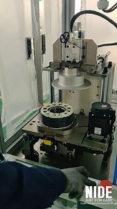 BLDC Motor Stator Paper Insertion - Slot Insulation Paper Inserting Machine This paper inserting machine is specially designed for BLDC inner stator slot insulation paper insertion of medium and small size stator. The slot insulation paper inserting machine are full of cutting-edge technologies and innovations that make industrial processes easy to execute.All procedure are done by the machine automatically except to put on and take off stator. It can do the paper feeding, forming, inserting and