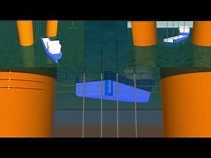 Orcaflex net impact simulation