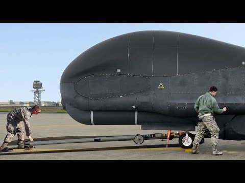 Inspecting US $200 Million Massive Drone Before Take-Off
