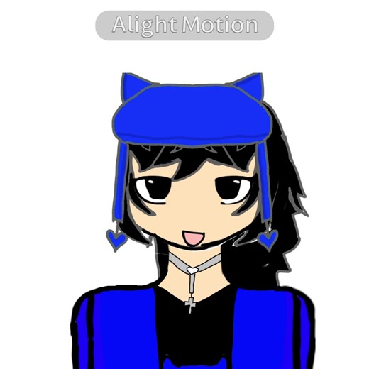 azul + mely #edit #nomefunenelcanal #alightmotion #dibujos