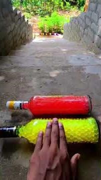 Epic Bubble Bottle Breaks on Stairs – Satisfying Moments! 😂