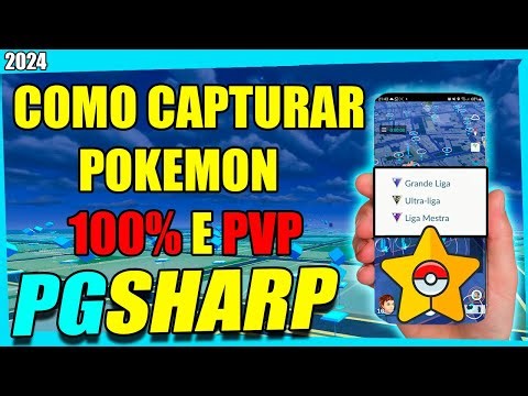 PGSHARP : COMO CAPTURAR POKEMON 100% E PVP NO POKEMON GO! #pgsharp #pokemongo