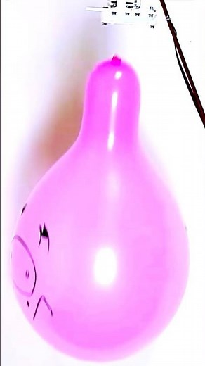 Pink Piggy Balloon and the Mysterious Balloon Sealing Machine I invented #balloon #experiment