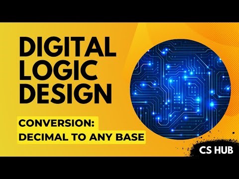 Number-Base Conversions | Converting Decimal to any base | Convert Decimal to Binary, Octal, Hex