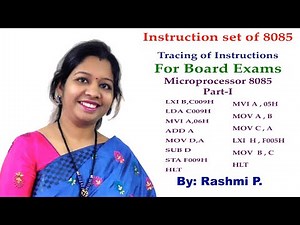 Instruction Trancing in Board for 5 marks Part-1 ||Lecture 10 ||Microprocessor Program for Beginners