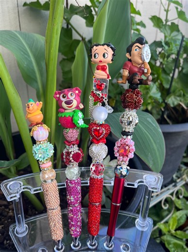 Fancy Beaded Pens: Blingy Fun Writing, Gift, Collection - Etsy