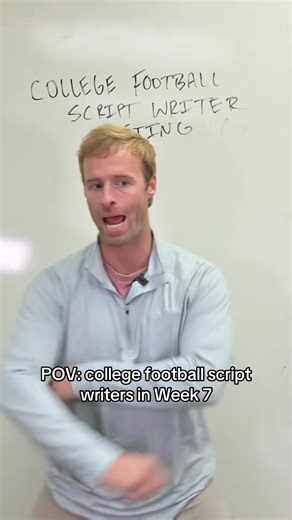 College football script writers are in their BAG this season collegefootball football cfb sports comedy sketch college | Biggy Cookthebook