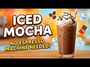 How to Make an Iced Mocha at Home Without Espresso Using Nescafe | Easy DIY Recipe.