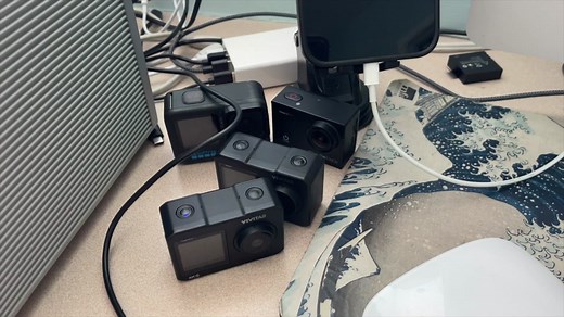 Cómo cargar la cámara de acción Vivitar 4K