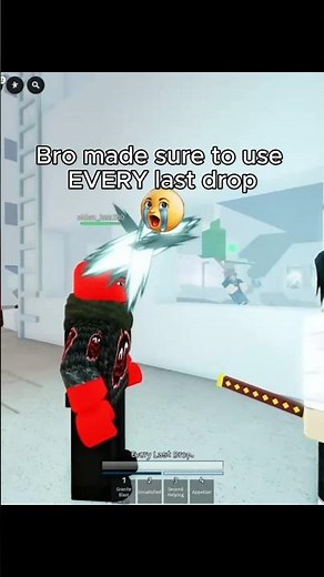 Bro made sure to use every last drop 😭😭😭💀 #jjs #roblox #jjkgame #jjs #roblox #jujutsushenaningans