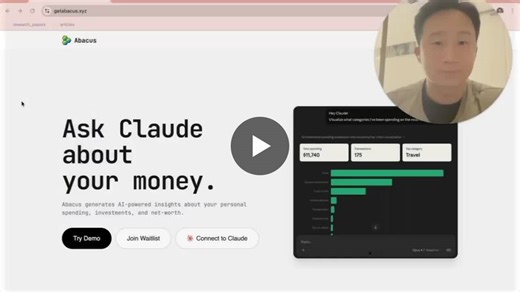 Today, I m excited to share an early look at Abacus, an AI agent for analyzing your personal finances! When your financial data is scattered across multiple accounts, even basic questions become… | David L. | 10 comments