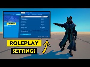 The *BEST* My Island *SETTINGS* For YOUR Next *ROLEPLAY MAP* (Fortnite Creative) PS5