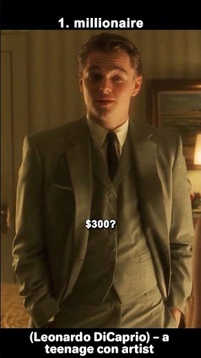 #film #movie "A NIGHT WITH A MODEL? SURE. THE CHECK? NOT SO SURE." | Catch Me If You Can (2002)