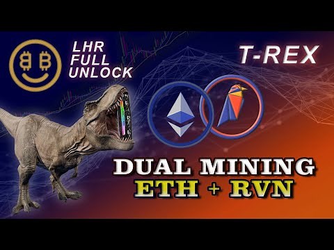Unlock LHR in NiceHash using T-Rex Dual Mining UPDATED with ETH+RVN | LHR AutoTune and OC Guidance