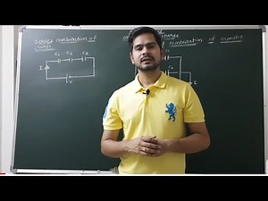 Series and parallel combination of capacitors | numerical on capacitors | sachin sir