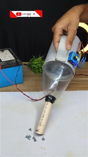 Vacuum cleaner #project #experiment #dcmotor