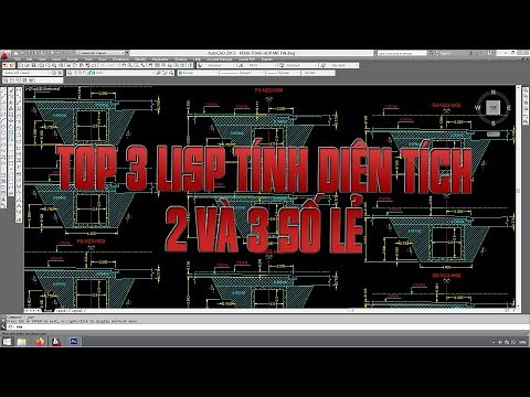 Top 3 lisp tính diện tích thông dụng nhất trong AutoCAD dành cho dân xây dựng