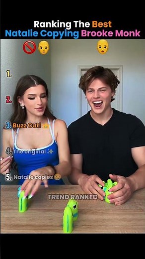 Ranking The Best Natalie Copying Brooke Monk Moments!😂