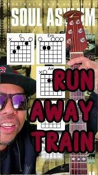 Runaway Train Soul Asylum Quick and Easy Guitar Tutorial in 2min