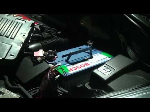 PEUGEOT 207cc Battery Replacement + BOSCH MegaPower CA CA
