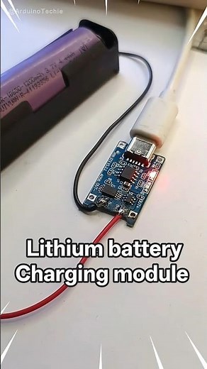Never Charge Li-ion Batteries Without This Module! TP4056 #DIY #techprojects #electronics #lithium