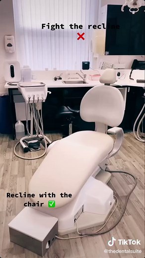 Demonstrating Proper Sitting on the Dental Chair