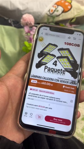 “Free light every night.powered by the sun “#tiktokshop #outdoorlights #solarlights #light