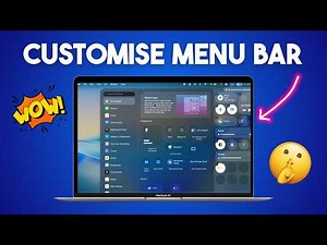 How to Customise Menu Bar on Macbook