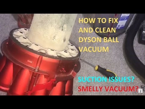How to fix loss of suction DYSON Ball UP13 UP20 DC40 DC41 MK2 DC55 ERP - DISASSEMBLY AND REASSEMBLY