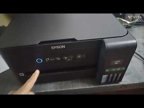 How to print an Epson printer test pattern