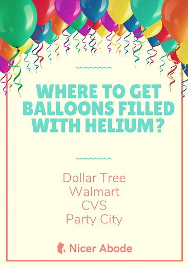 Where to Fill Up Balloons with Helium for Free (5 Places)