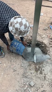 Working Skills and Techniques To Install Steel Column With Concrete Beam | DIY crafts PR