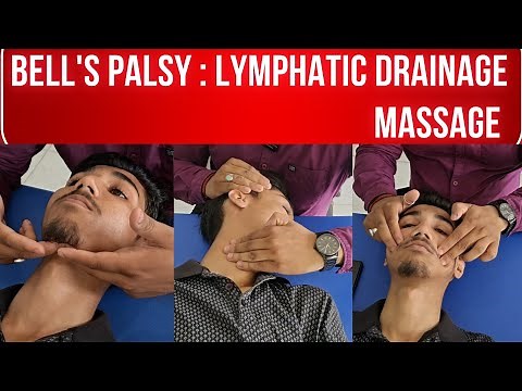 Bell's Palsy Lymphatic Drainage Massage Technique | Natural Facial Nerve Recovery Technique