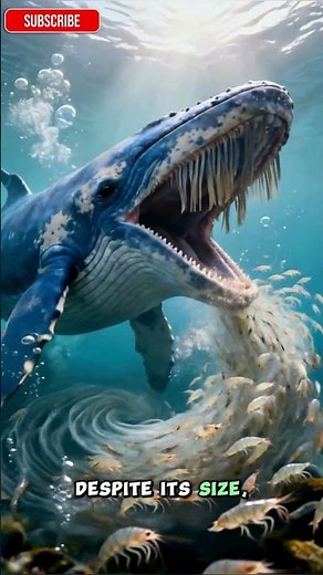 Blue Whale: The Gentle Giant of the Ocean 🌊🐋 #naturefacts