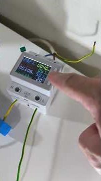 Como medir factor de potencia e #intensidad de cargas conectadas a la red eléctrica #electricidad