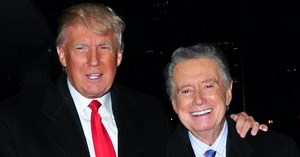 Donald Trump's Tweet About Regis Philbin's Death Has Social Media Sounding off After He Makes It About Himself