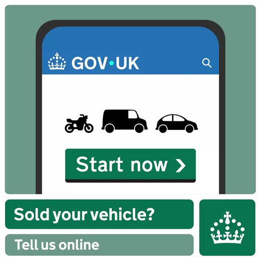 If you sell your vehicle privately, you can tell us online without sending us your log book. Simply: 1️⃣ Give the buyer the green 'new keeper' slip 2️⃣ Use GOV.UK to tell us you’ve sold it 3️⃣ Destroy the rest of the log book Job done! 👉 www.gov.uk/sold-bought-vehicle | Driver and Vehicle Licensing Agency