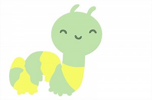 cute bug creative drawing