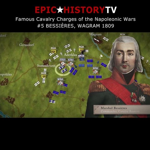 The charge of the French cavalry at Wagram