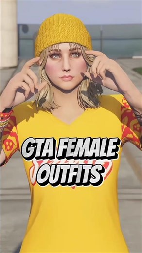 GTA 5 Female Outfits 🤍 #gta5 #gtaoutfits #shorts